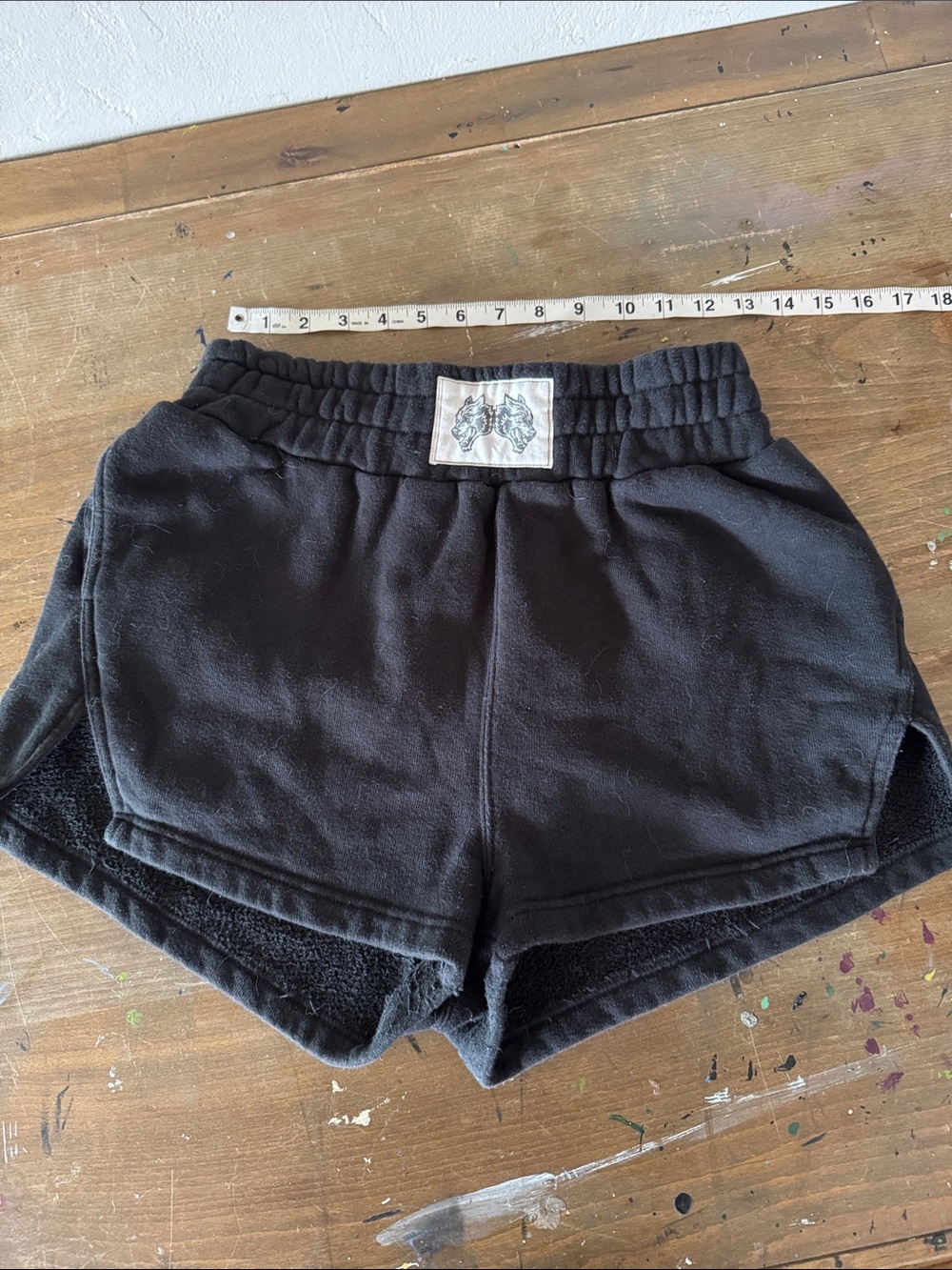 Black Women’s Fleece Lounge Shorts